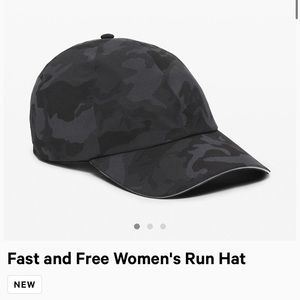 Lululemon Fast and Free Run Hat in Camo